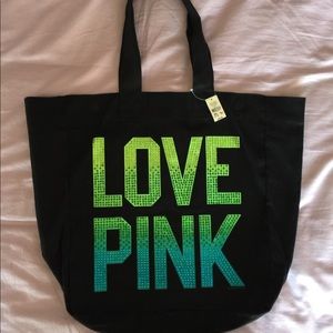 Victoria Secret Bling Tote Bag
